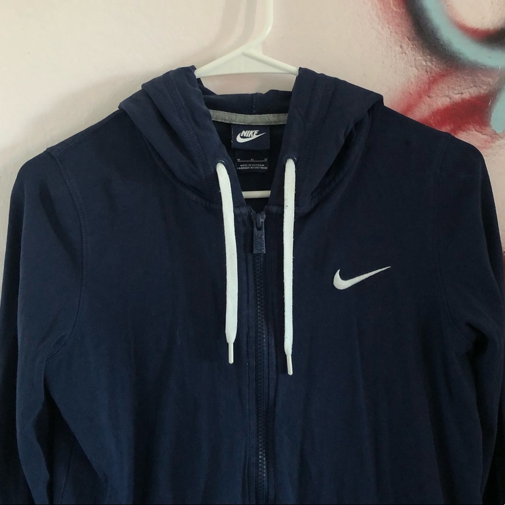 Nike Zip Up Hoodie (navy)
